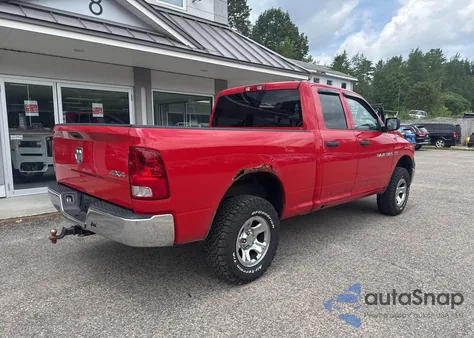 2012 Dodge Ram 1500 St из США, поврежденный, VIN 1C6RD7FT9CS120806